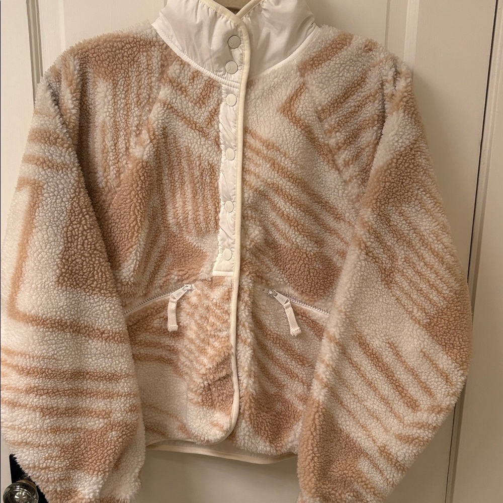 NWT Free People Movement Rocky Ridge Fleece Jacket - Snow - Picture 10 of 16
